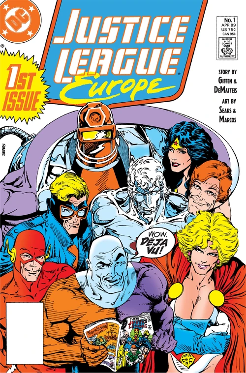 Justice League Europe #1 cover