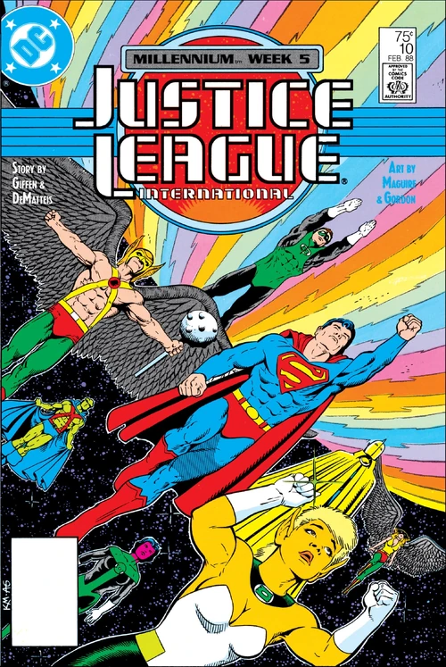 Justice League International #10 cover