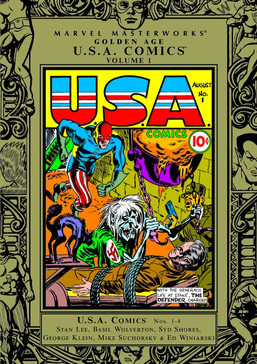 Marvel Masterworks: Golden Age USA Comics #1 cover