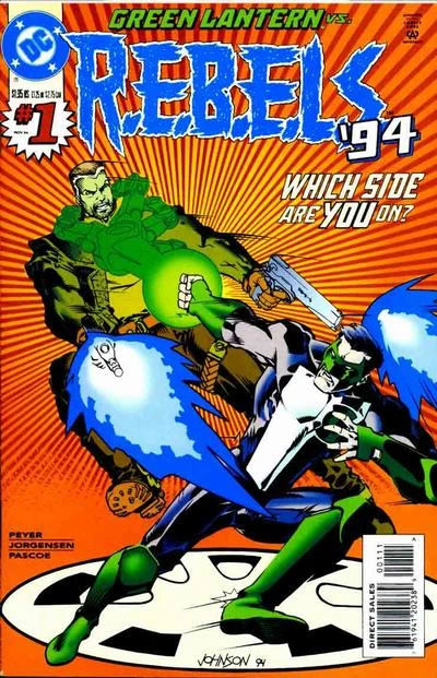 R.E.B.E.L.S. ’95 #14 #1 cover