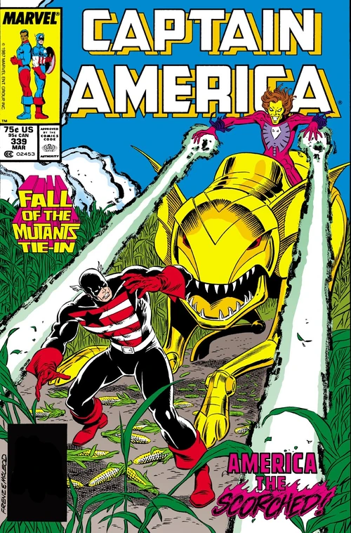 Captain America #339 cover