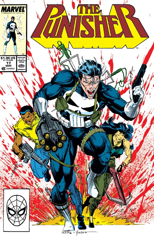 The Punisher #17 cover