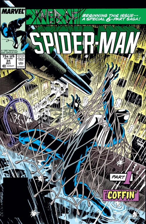 Web of Spider-Man #31 cover